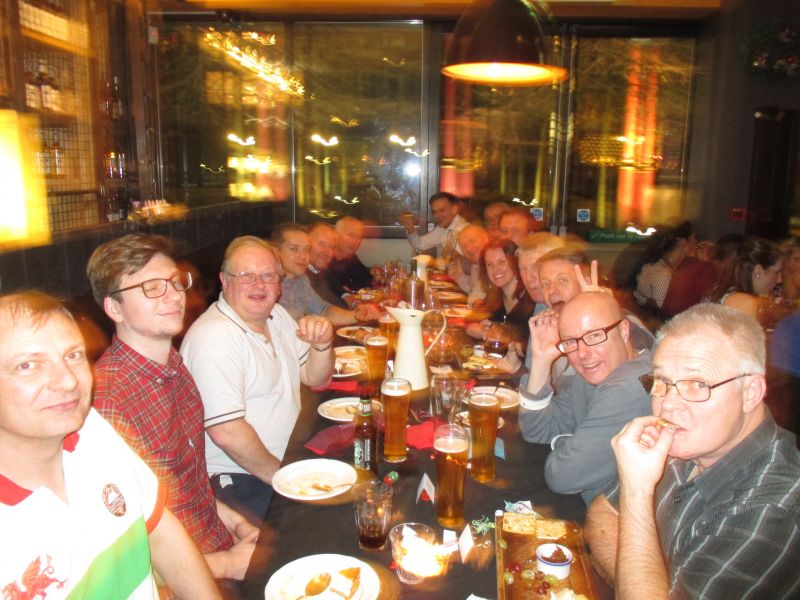 Left front to back: Martin Rookyard, Liam Sutcliffe, Graham Whiteside, Ben Kirkpatrick, Doug Smith and John Miller. <br>Right front to back: John Peers, Karl Highcock, Alan Critchly, Steve Worthington, Annette Rawson, Bob Sharples, Lee Brownville and Matt Jones